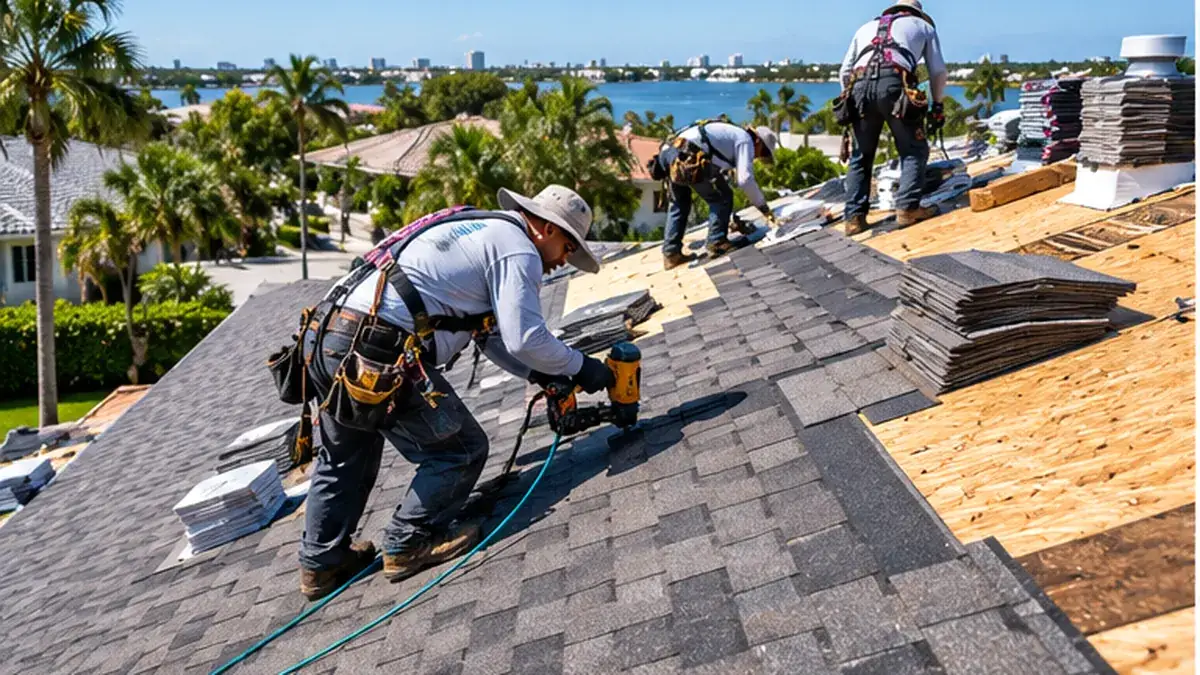 Roof Replacement in Southgate, Sarasota
